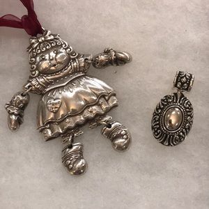 Rare, retired Brighton ornament & Avon pendent 🎁